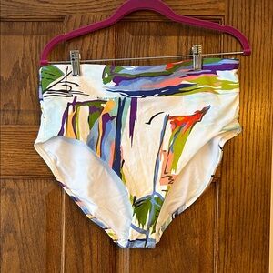 Calia Multicolor Abstract Bikini Bottoms